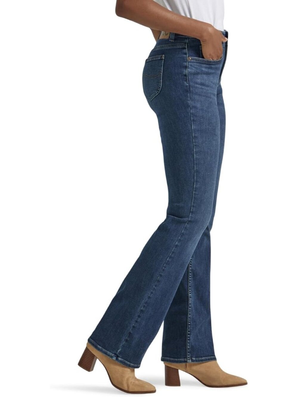 Women's Ultra Lux Comfort with Flex Motion Bootcut Jean - Picture 2 of 6